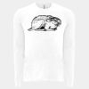 6411 - Next Level Unisex Sueded Long-Sleeve Crew Thumbnail