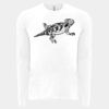 6411 - Next Level Unisex Sueded Long-Sleeve Crew Thumbnail