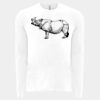 6411 - Next Level Unisex Sueded Long-Sleeve Crew Thumbnail