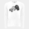 6411 - Next Level Unisex Sueded Long-Sleeve Crew Thumbnail