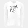 6411 - Next Level Unisex Sueded Long-Sleeve Crew Thumbnail
