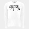 6411 - Next Level Unisex Sueded Long-Sleeve Crew Thumbnail