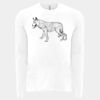 6411 - Next Level Unisex Sueded Long-Sleeve Crew Thumbnail