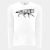 6411 - Next Level Unisex Sueded Long-Sleeve Crew Thumbnail