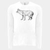 6411 - Next Level Unisex Sueded Long-Sleeve Crew Thumbnail
