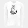 6411 - Next Level Unisex Sueded Long-Sleeve Crew Thumbnail