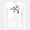 6411 - Next Level Unisex Sueded Long-Sleeve Crew Thumbnail