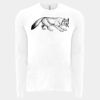 6411 - Next Level Unisex Sueded Long-Sleeve Crew Thumbnail