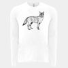 6411 - Next Level Unisex Sueded Long-Sleeve Crew Thumbnail