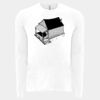 6411 - Next Level Unisex Sueded Long-Sleeve Crew Thumbnail