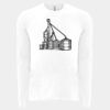 6411 - Next Level Unisex Sueded Long-Sleeve Crew Thumbnail