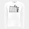 6411 - Next Level Unisex Sueded Long-Sleeve Crew Thumbnail