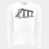 6411 - Next Level Unisex Sueded Long-Sleeve Crew Thumbnail