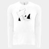 6411 - Next Level Unisex Sueded Long-Sleeve Crew Thumbnail