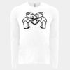 6411 - Next Level Unisex Sueded Long-Sleeve Crew Thumbnail