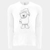 6411 - Next Level Unisex Sueded Long-Sleeve Crew Thumbnail