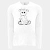 6411 - Next Level Unisex Sueded Long-Sleeve Crew Thumbnail