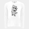 6411 - Next Level Unisex Sueded Long-Sleeve Crew Thumbnail