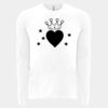 6411 - Next Level Unisex Sueded Long-Sleeve Crew Thumbnail