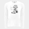 6411 - Next Level Unisex Sueded Long-Sleeve Crew Thumbnail