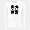 6411 - Next Level Unisex Sueded Long-Sleeve Crew Thumbnail
