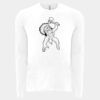 6411 - Next Level Unisex Sueded Long-Sleeve Crew Thumbnail