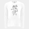 6411 - Next Level Unisex Sueded Long-Sleeve Crew Thumbnail