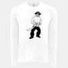 6411 - Next Level Unisex Sueded Long-Sleeve Crew Thumbnail