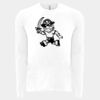 6411 - Next Level Unisex Sueded Long-Sleeve Crew Thumbnail