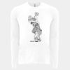 6411 - Next Level Unisex Sueded Long-Sleeve Crew Thumbnail