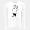 6411 - Next Level Unisex Sueded Long-Sleeve Crew Thumbnail