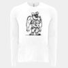 6411 - Next Level Unisex Sueded Long-Sleeve Crew Thumbnail