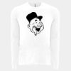 6411 - Next Level Unisex Sueded Long-Sleeve Crew Thumbnail