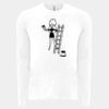 6411 - Next Level Unisex Sueded Long-Sleeve Crew Thumbnail