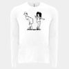 6411 - Next Level Unisex Sueded Long-Sleeve Crew Thumbnail