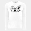 6411 - Next Level Unisex Sueded Long-Sleeve Crew Thumbnail
