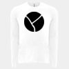 6411 - Next Level Unisex Sueded Long-Sleeve Crew Thumbnail