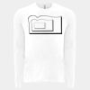 6411 - Next Level Unisex Sueded Long-Sleeve Crew Thumbnail