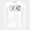 6411 - Next Level Unisex Sueded Long-Sleeve Crew Thumbnail