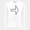 6411 - Next Level Unisex Sueded Long-Sleeve Crew Thumbnail
