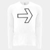 6411 - Next Level Unisex Sueded Long-Sleeve Crew Thumbnail
