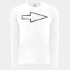6411 - Next Level Unisex Sueded Long-Sleeve Crew Thumbnail