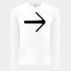 6411 - Next Level Unisex Sueded Long-Sleeve Crew Thumbnail