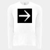 6411 - Next Level Unisex Sueded Long-Sleeve Crew Thumbnail
