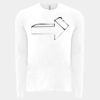 6411 - Next Level Unisex Sueded Long-Sleeve Crew Thumbnail