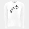 6411 - Next Level Unisex Sueded Long-Sleeve Crew Thumbnail