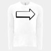 6411 - Next Level Unisex Sueded Long-Sleeve Crew Thumbnail