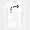 6411 - Next Level Unisex Sueded Long-Sleeve Crew Thumbnail