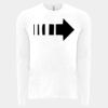 6411 - Next Level Unisex Sueded Long-Sleeve Crew Thumbnail