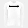 6411 - Next Level Unisex Sueded Long-Sleeve Crew Thumbnail